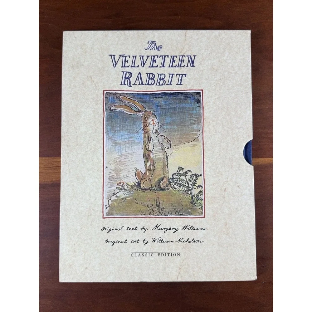 The Velveteen Rabbit Deluxe Slipcover Margery Williams Illustrated 1991
